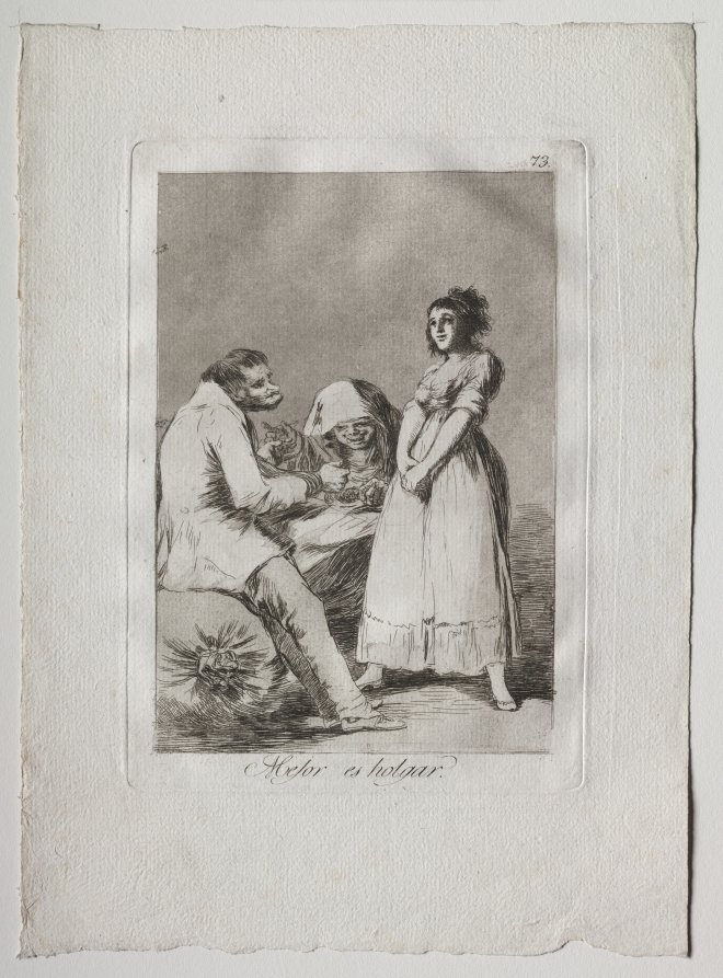 It is Better to be Lazy, Plate 73