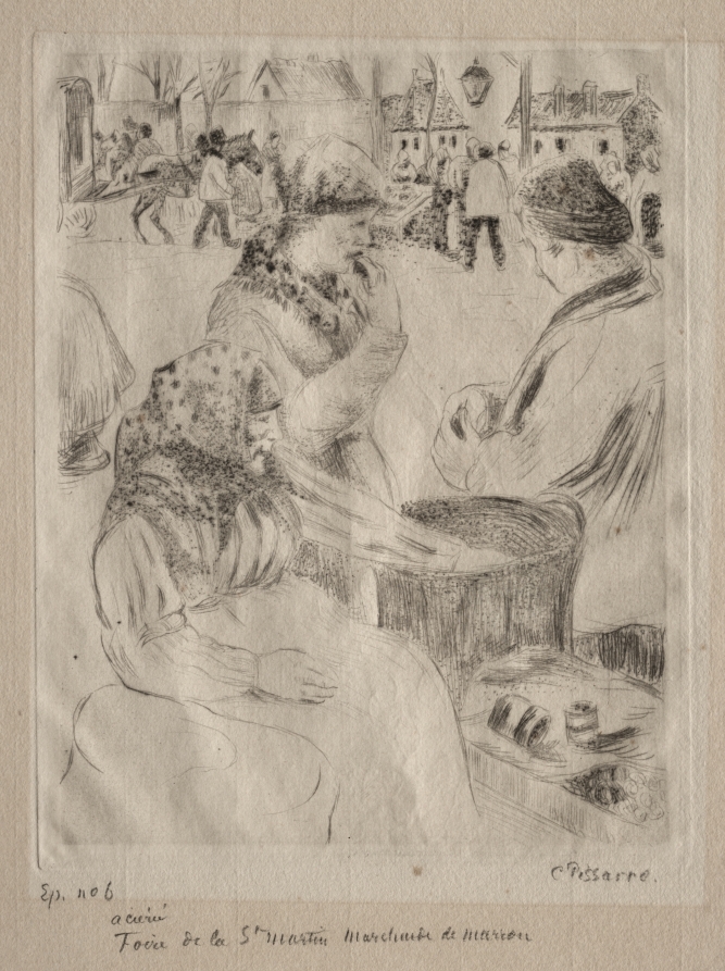 Chestnut Vendor, St. Martin's Day Fair (Pontoise)