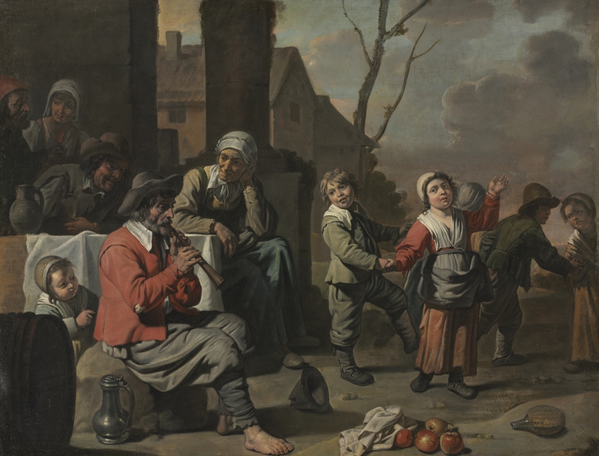 Peasant Children Dancing