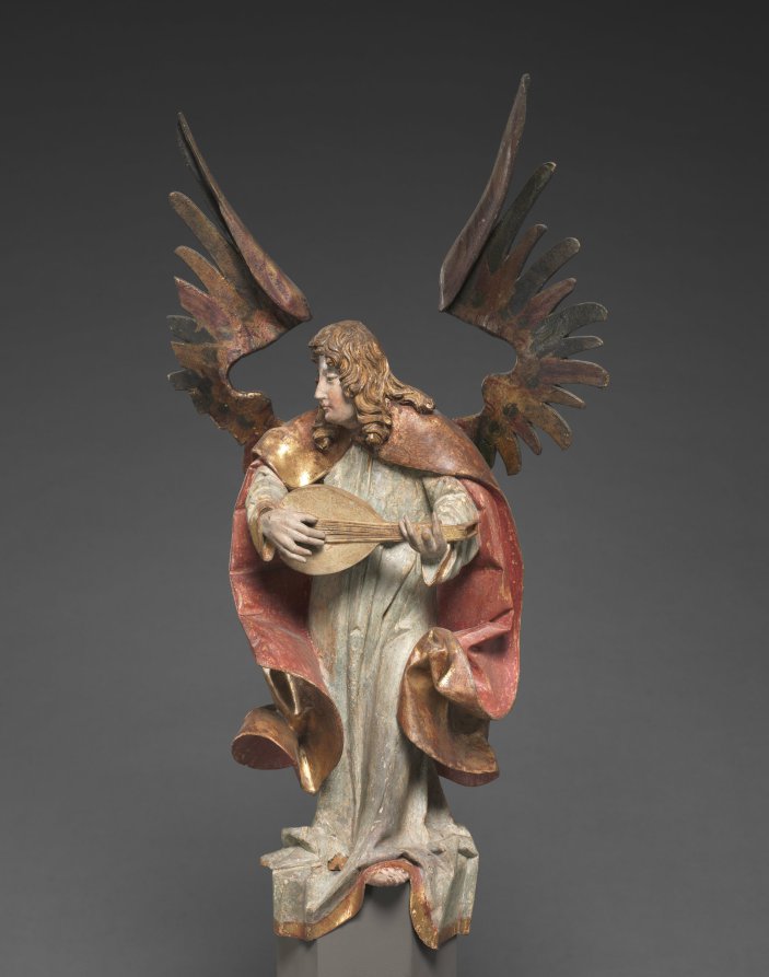Hans Schnatterpeck《Lute-playing Angel》(クリーヴランド美術館蔵)