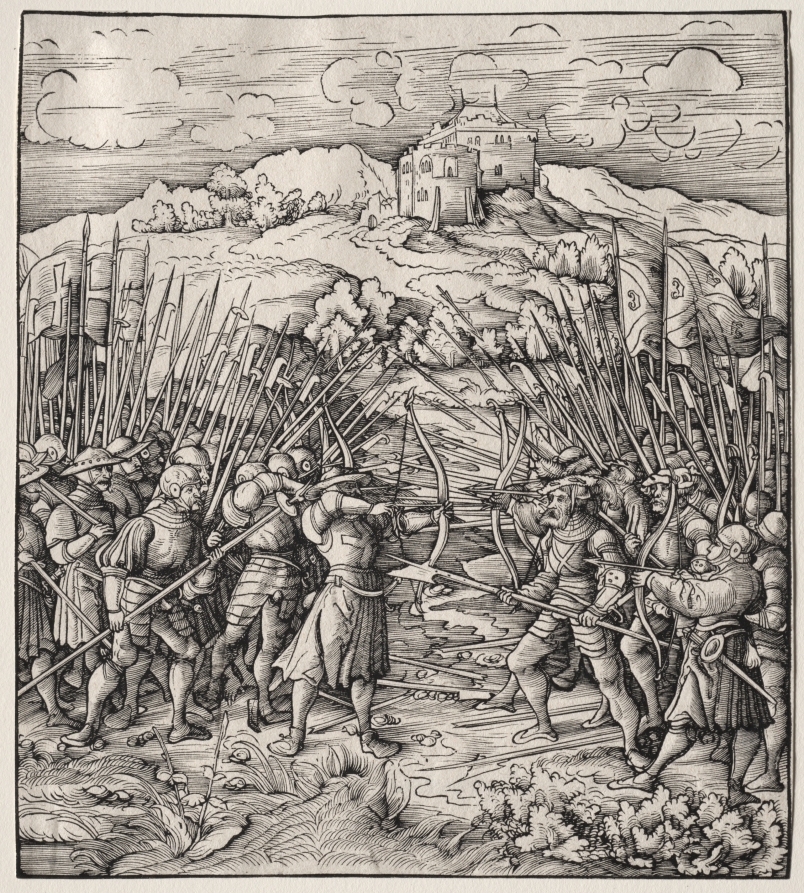 The Battle Against the Blue Company