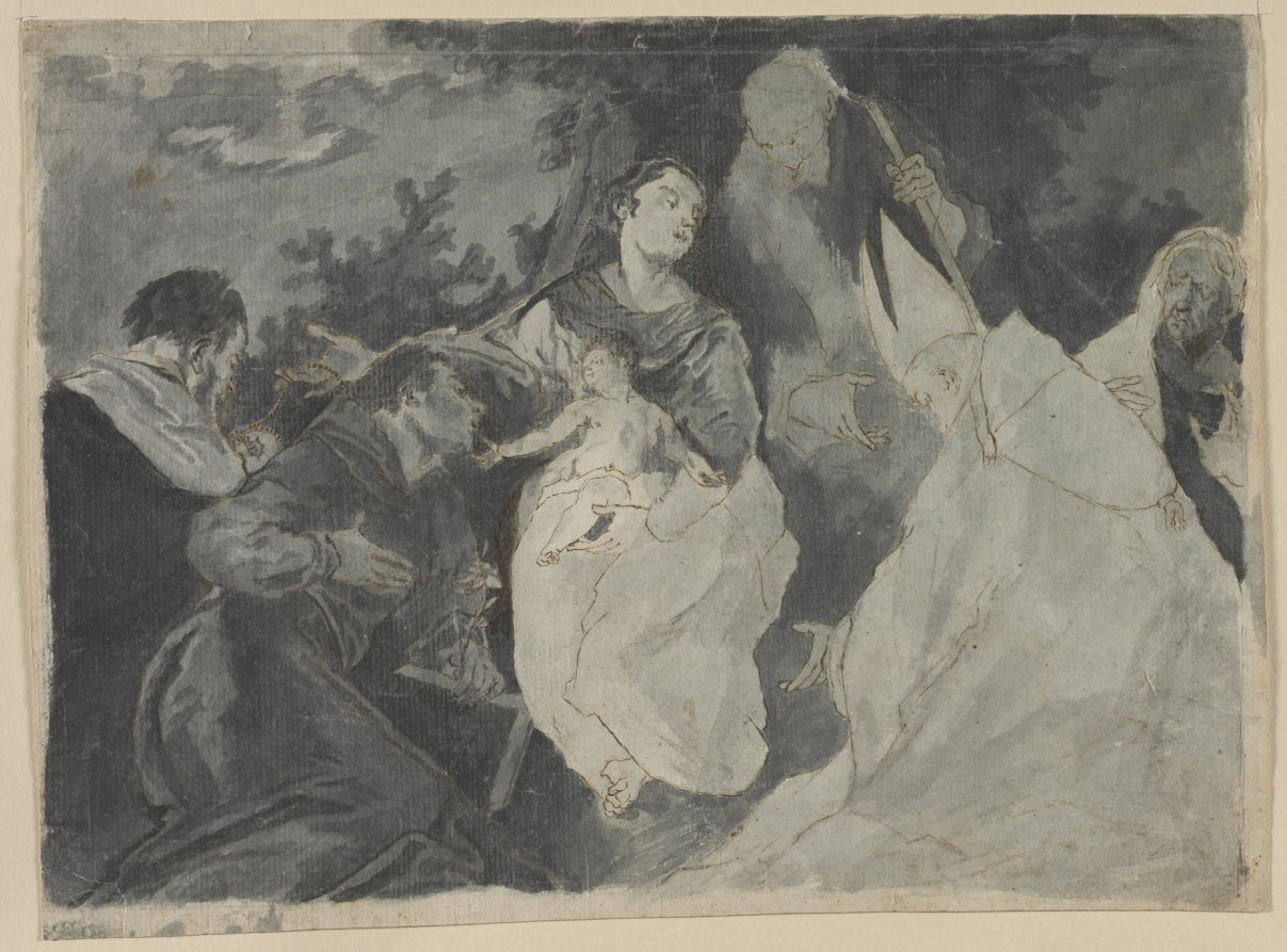 Madonna and Child with Saints