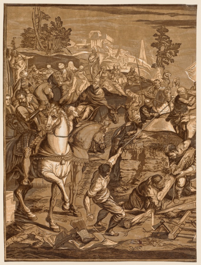 John Baptist Jackson《Crucifixion》（クリーヴランド美術館蔵）