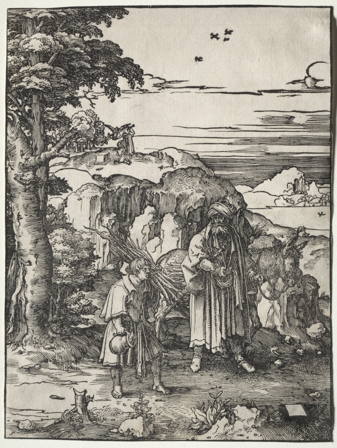 Abraham Going to Sacrifice Isaac