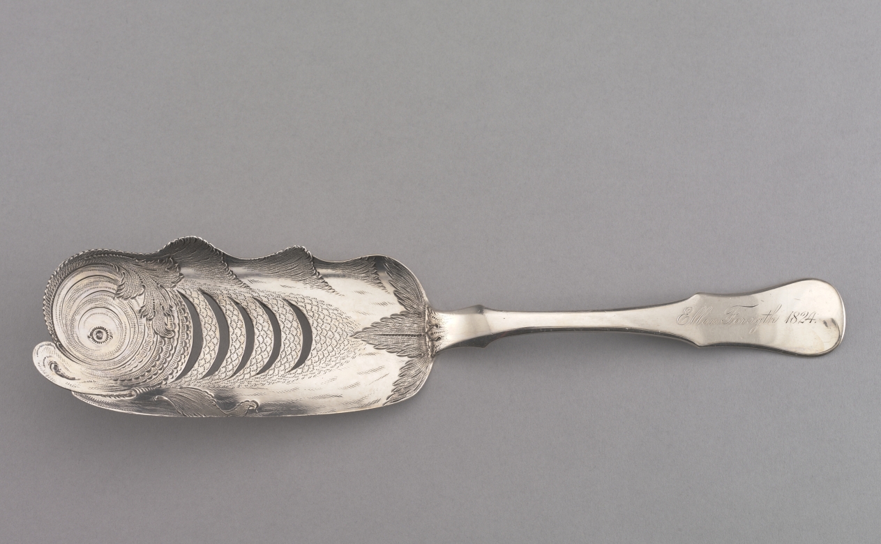 Samuel Kirk《Fish Slice》（クリーヴランド美術館蔵）