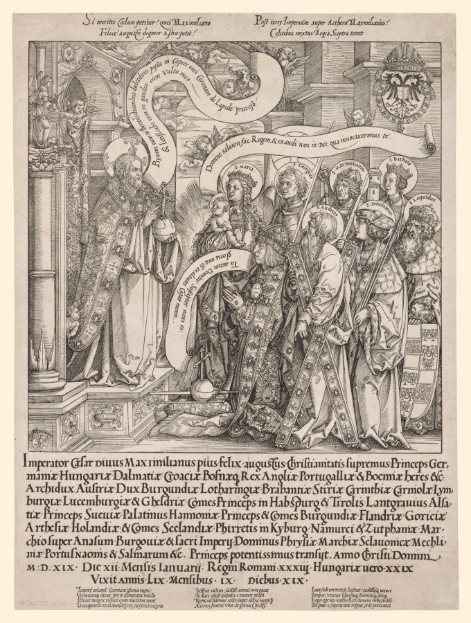 The Emperor Maximilian Presented by His Patron Saints to the Almighty