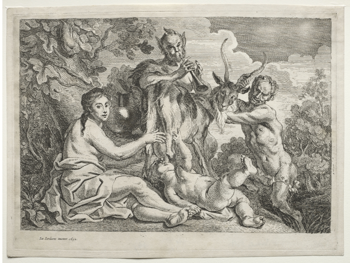Jupiter Nourished by the Goat Almathea