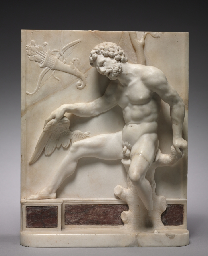 Giovanni Maria Mosca《Philoctetes on the Island of Lemnos》(クリーヴランド美術館蔵)