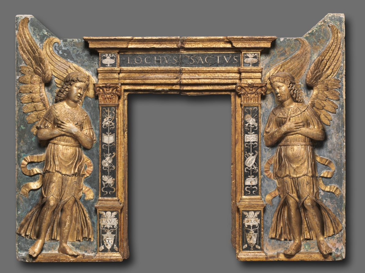 Tabernacle Relief with Flanking Angels