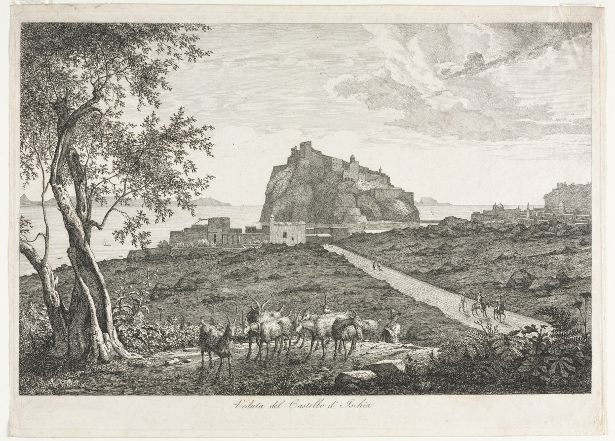 View of the Castello, Ischia