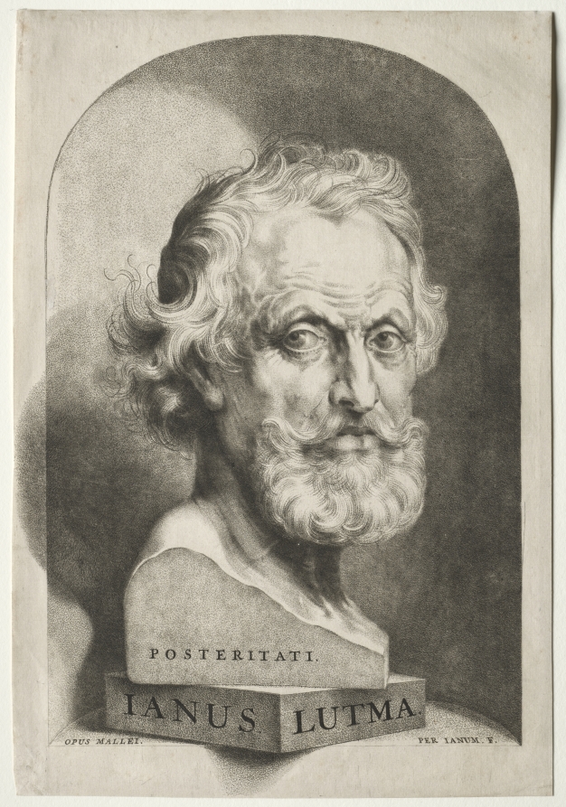 Jan Lutma II《Portrait of Janus Lutma the Elder》(クリーヴランド美術館蔵)