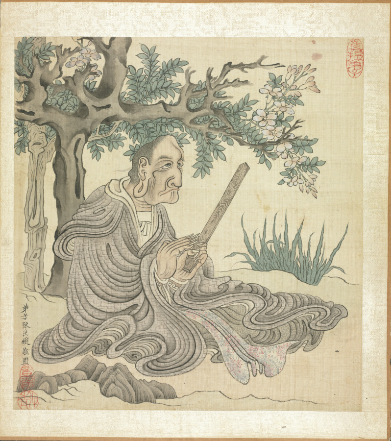 貫休に倣う羅漢（古人に倣う画より）