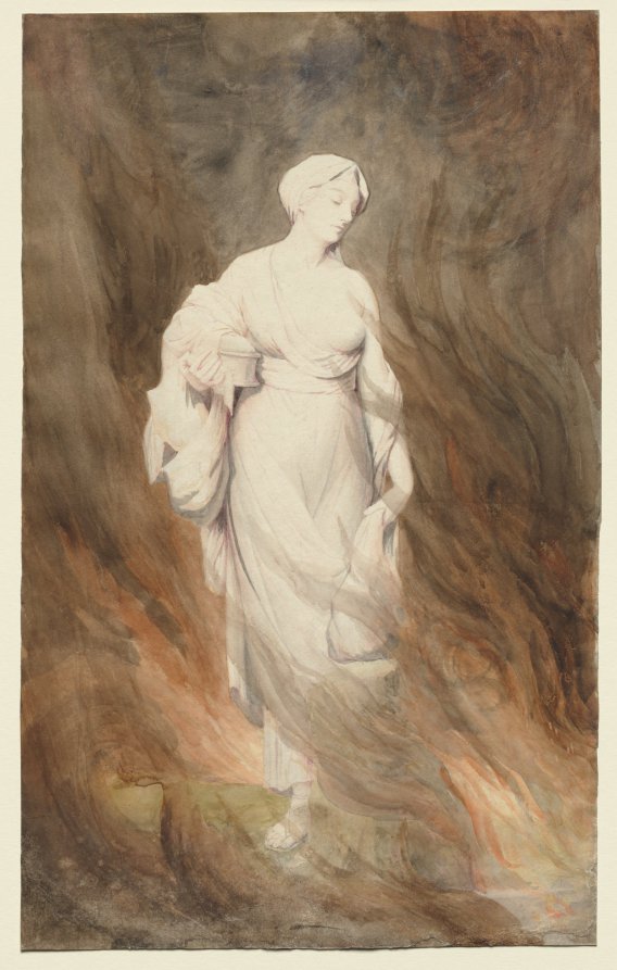 Alfred George Stevens《Lot's Wife》（クリーヴランド美術館蔵）