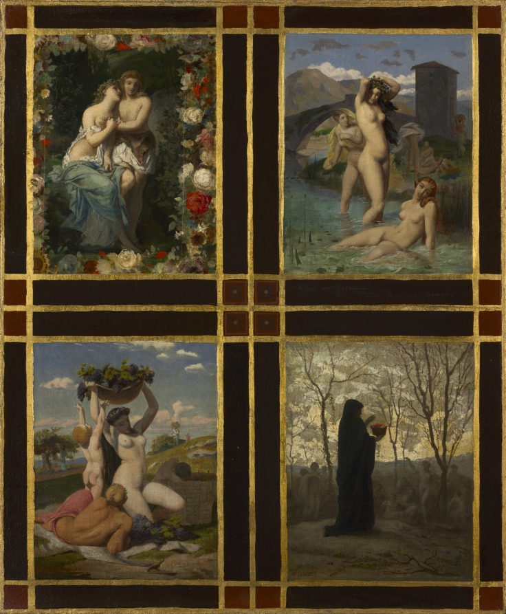 Henry Picou《The Four Seasons》(クリーヴランド美術館蔵)