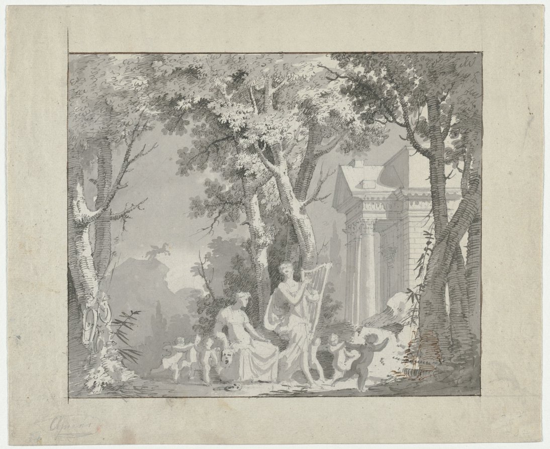 Francisco Vieira《Classical Scene》(クリーヴランド美術館蔵)