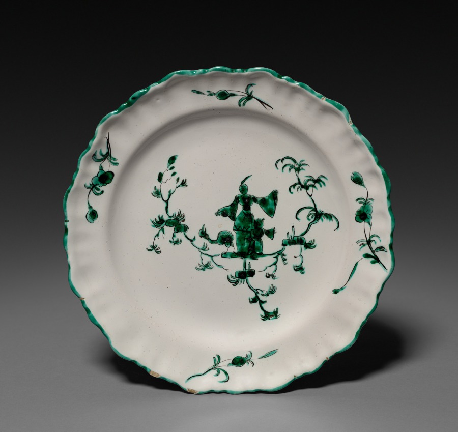 Ferrat Factory《Plate》(クリーヴランド美術館蔵)