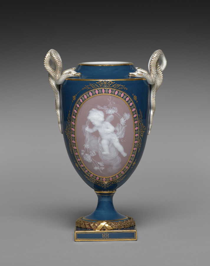 Meissen Porcelain Factory《Vase》（クリーヴランド美術館蔵）