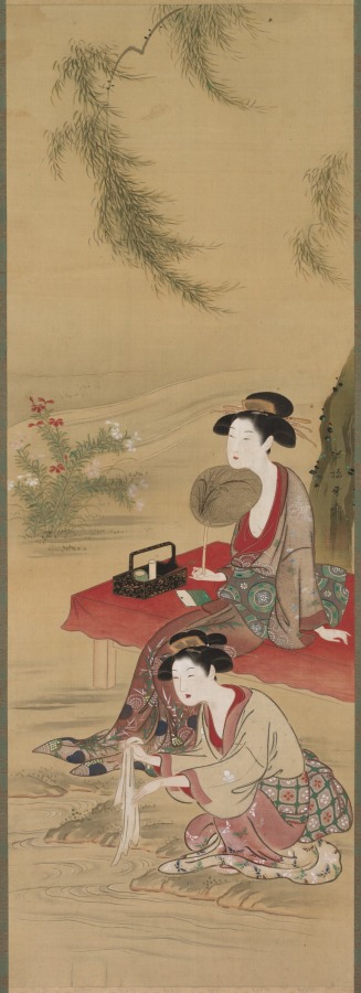 柳下