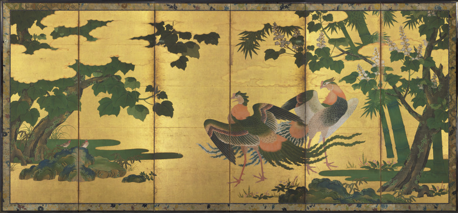 鳳凰と桐