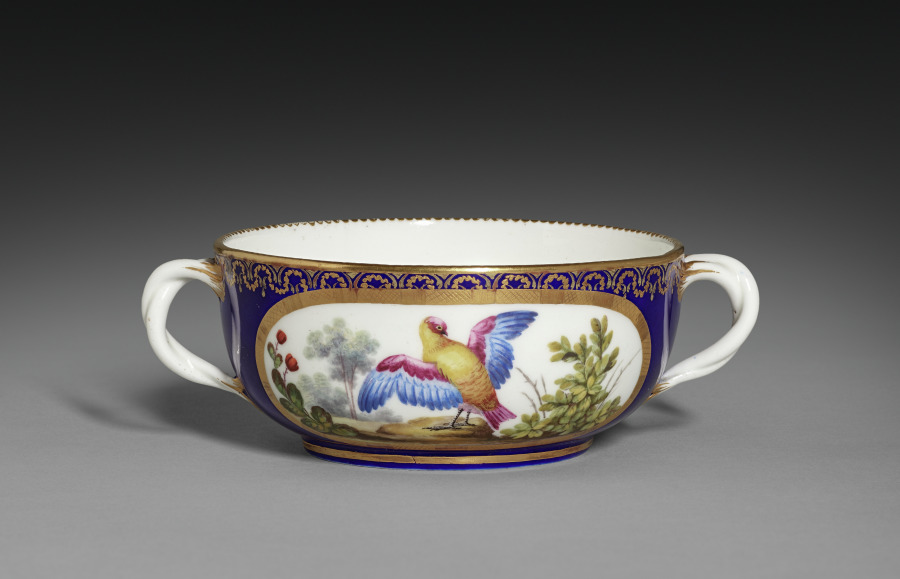 Sèvres Porcelain Factory《Broth Bowl (Écuelle Ronde)》(クリーヴランド美術館蔵)