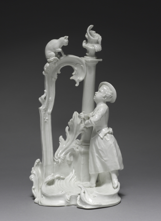 Figure of a Girl with Cat