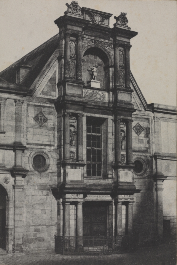 Portico of the Château d'Anet, now at the École des Beaux-Arts, Paris