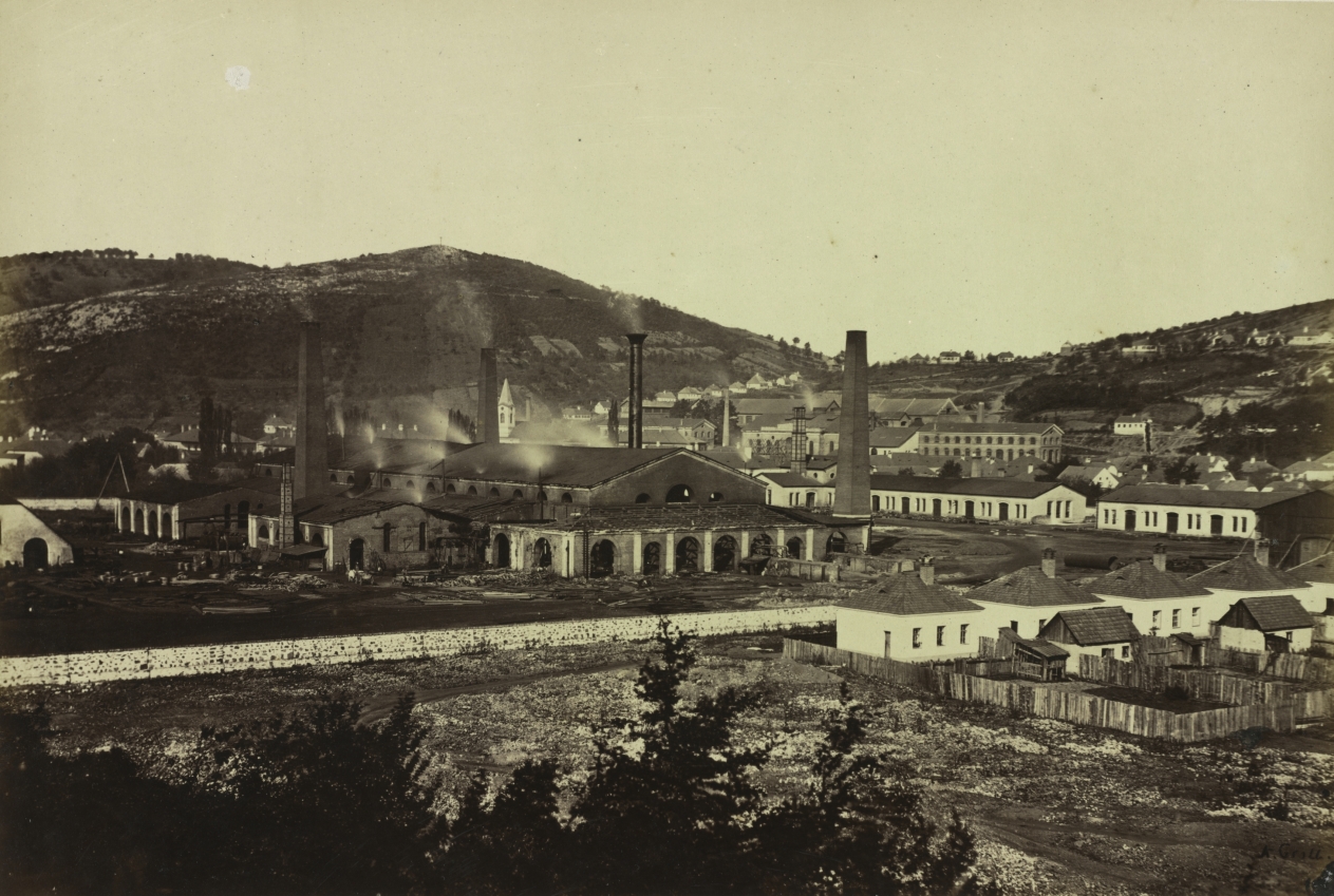 Ironworks in Reschitza