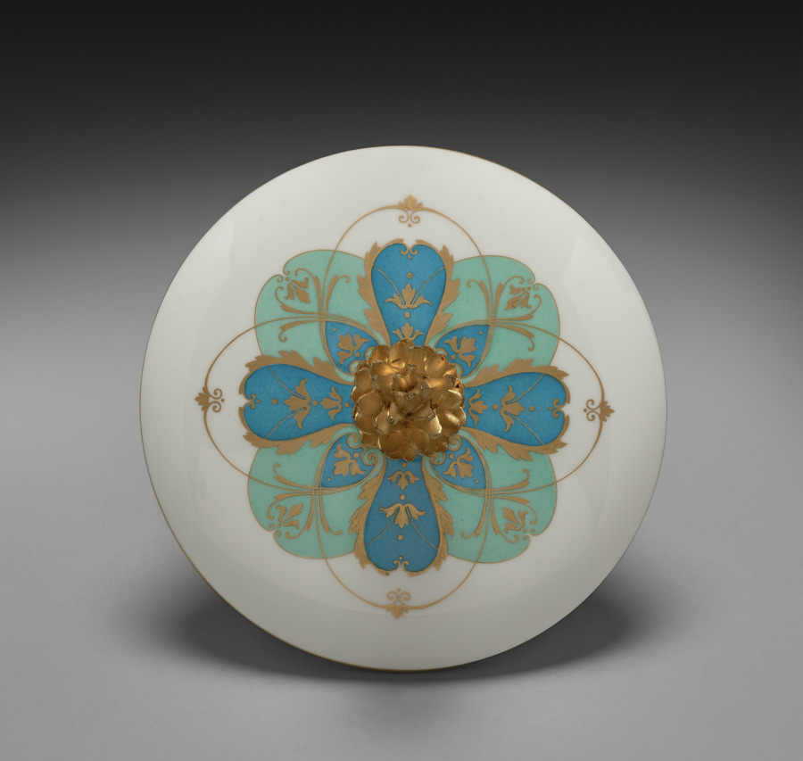 Vase, Feuille d'Eau (lid)