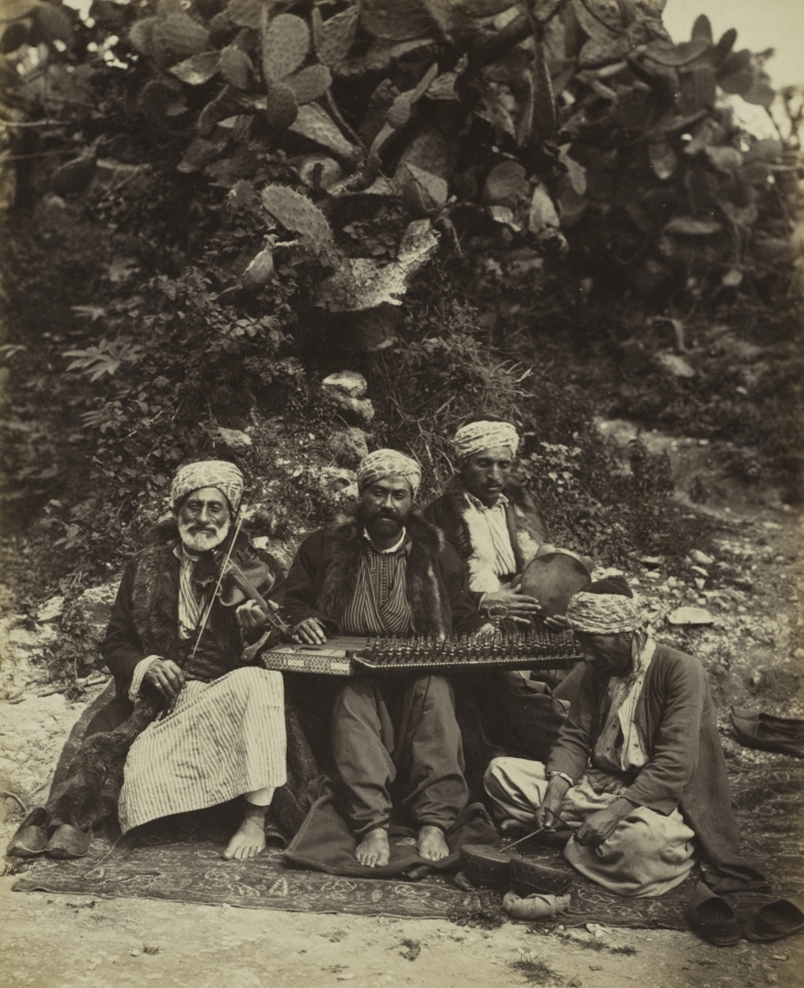 Ludovico Wolfgang Hart《Arab Musicians》（クリーヴランド美術館蔵）