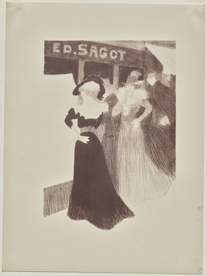 Georges Alfred Bottini《Sagot's Gallery》(クリーヴランド美術館蔵)