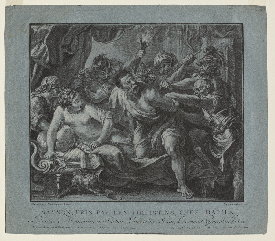 Samson Taken by the Philistines in Delilah's House