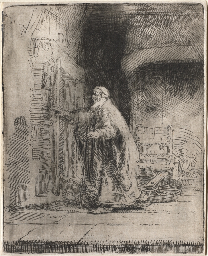 The Blindness of Tobit: The Large Plate