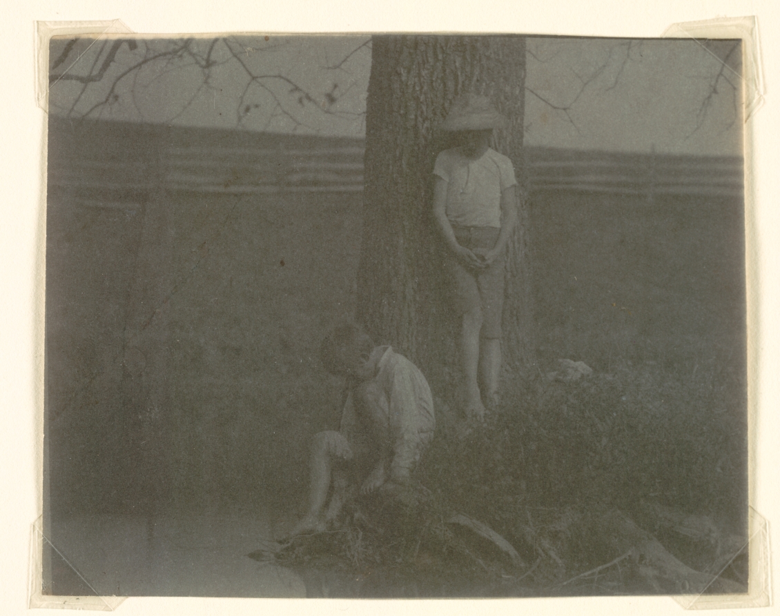トマス・エイキンズ《Crowell Children at Avondale》（クリーヴランド美術館蔵）