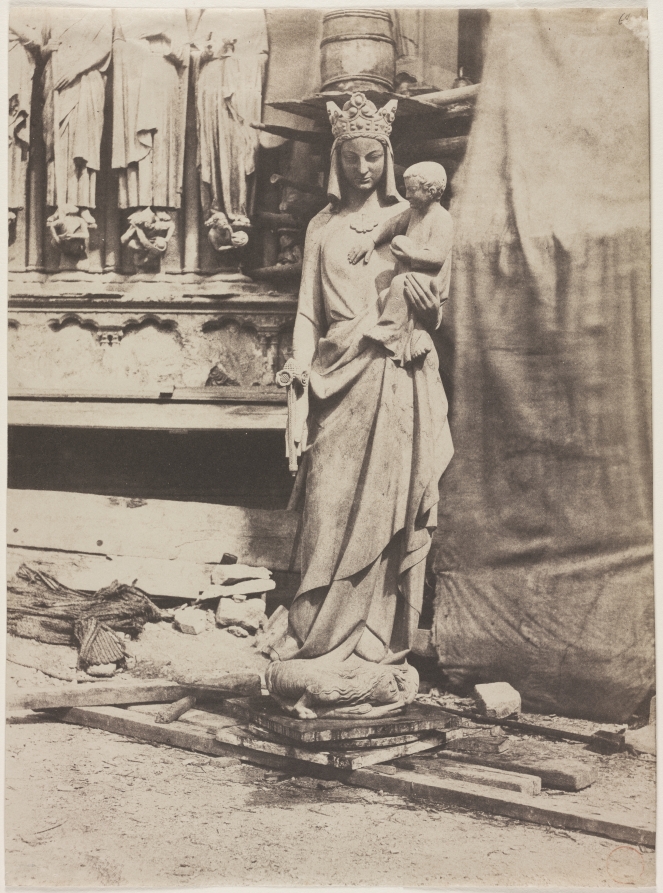 Statue of the Virgin, Notre Dame de Paris