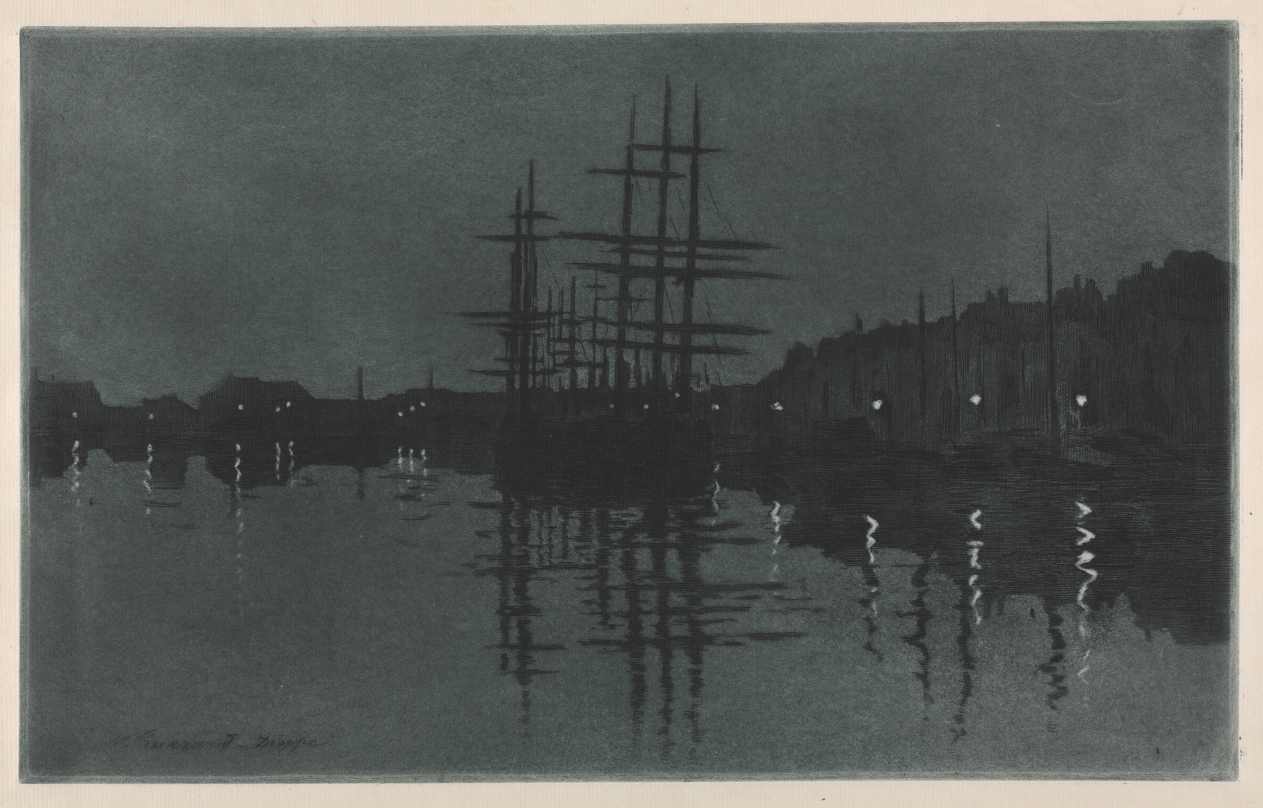 Effect of Moon at Dieppe