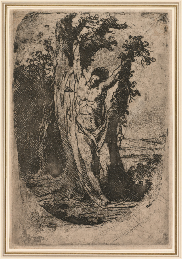 James Barry《Saint Sebastian》（クリーヴランド美術館蔵）