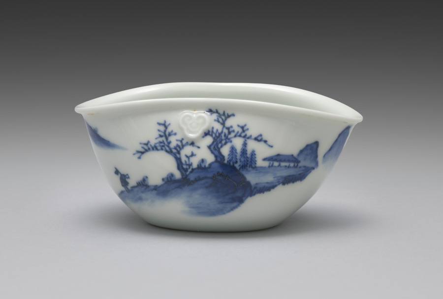 湯冷まし(中国山水図の茶器揃より)