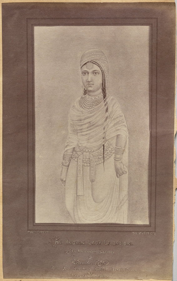 Indian Lady 250 BC (verso, right)