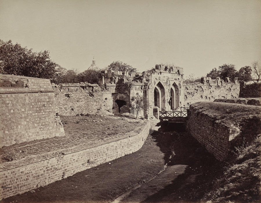 Delhi. The Kashmire Gate. The Scene of Some Very Hard Fighting in 1857