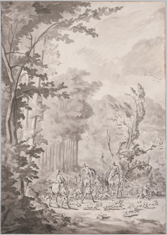 A Hunting Party at Marly