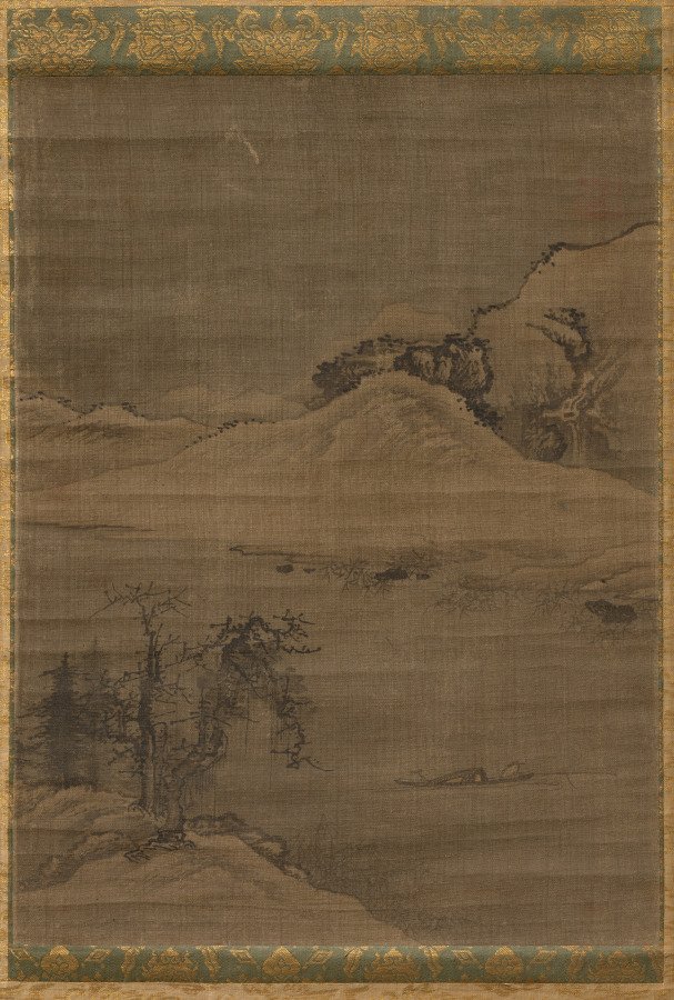 漁夫のいる風景
