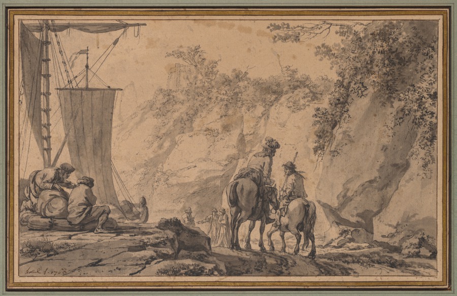 Figures in a Landscape