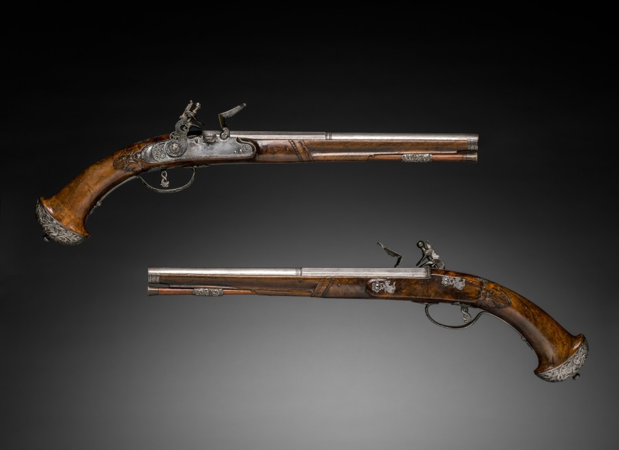 Pair of Flintlock Pistols
