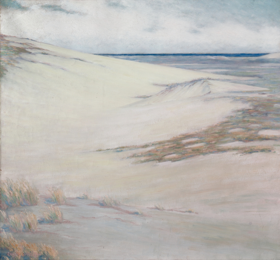 Charles Shackleton《Over the Dunes, Cape Cod, Massachusetts》(クリーヴランド美術館蔵)