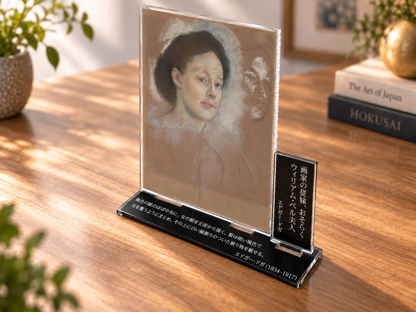 画家の従妹、おそらくウィリアム・ベル夫人 — 卓上アクリル画廊（angle）