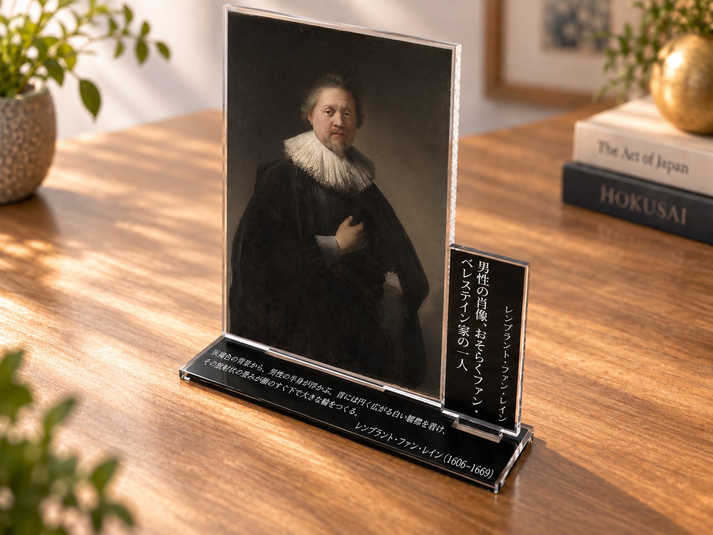男性の肖像、おそらくファン・ベレステイン家の一人 — 卓上アクリル画廊(angle)