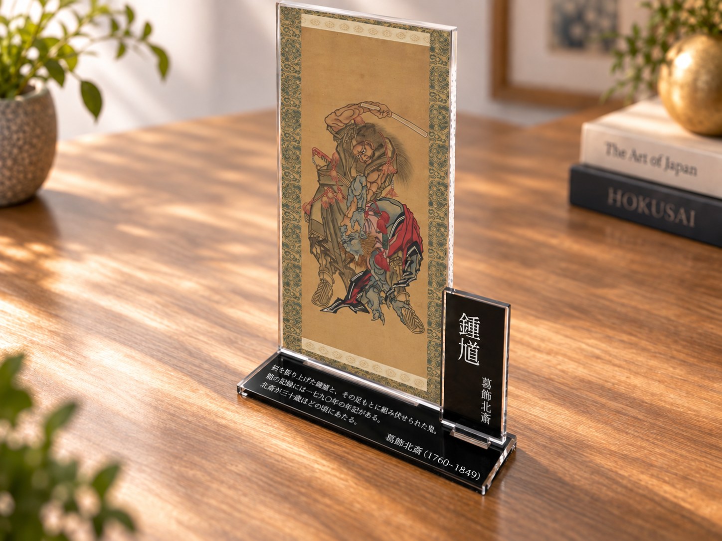 鍾馗 — 卓上アクリル画廊(angle)