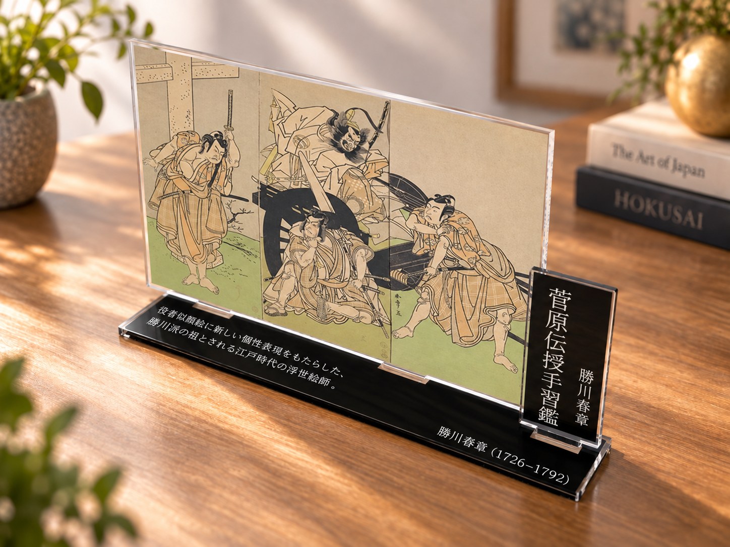 菅原伝授手習鑑 — 卓上アクリル画廊(angle)
