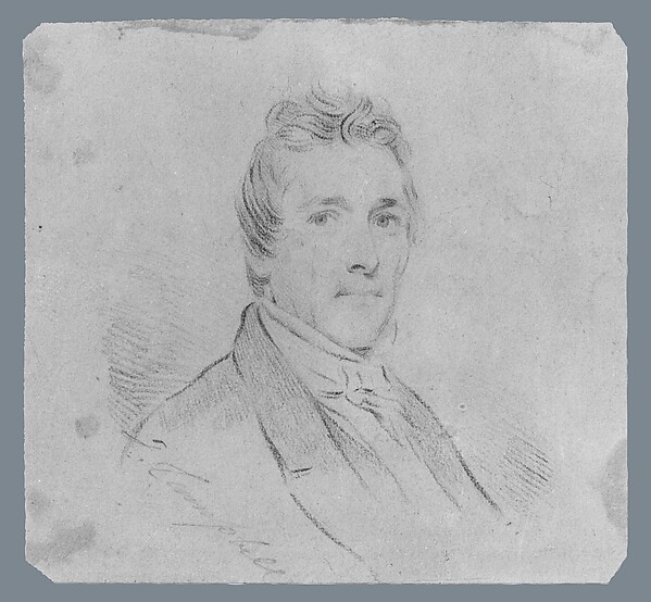 Portrait of a Man (from McGuire Scrapbook)