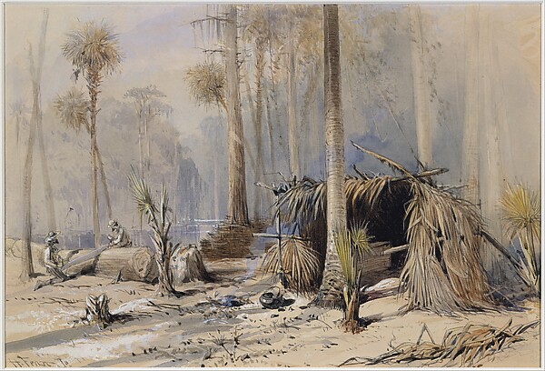 The Cypress-Shingle Yard, Ocklawaha River, Florida
